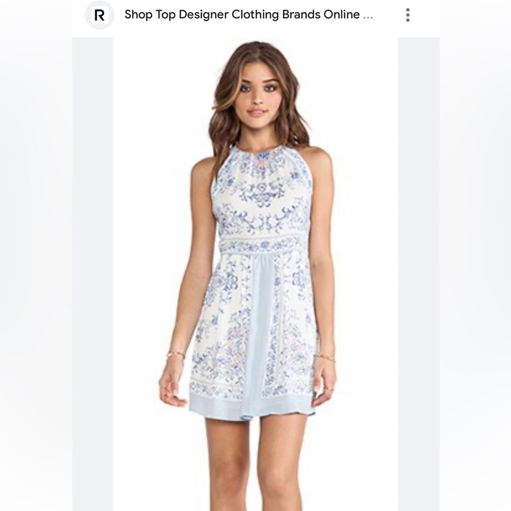 BCBG Cambria Dress in Light Crystal Blue size 8